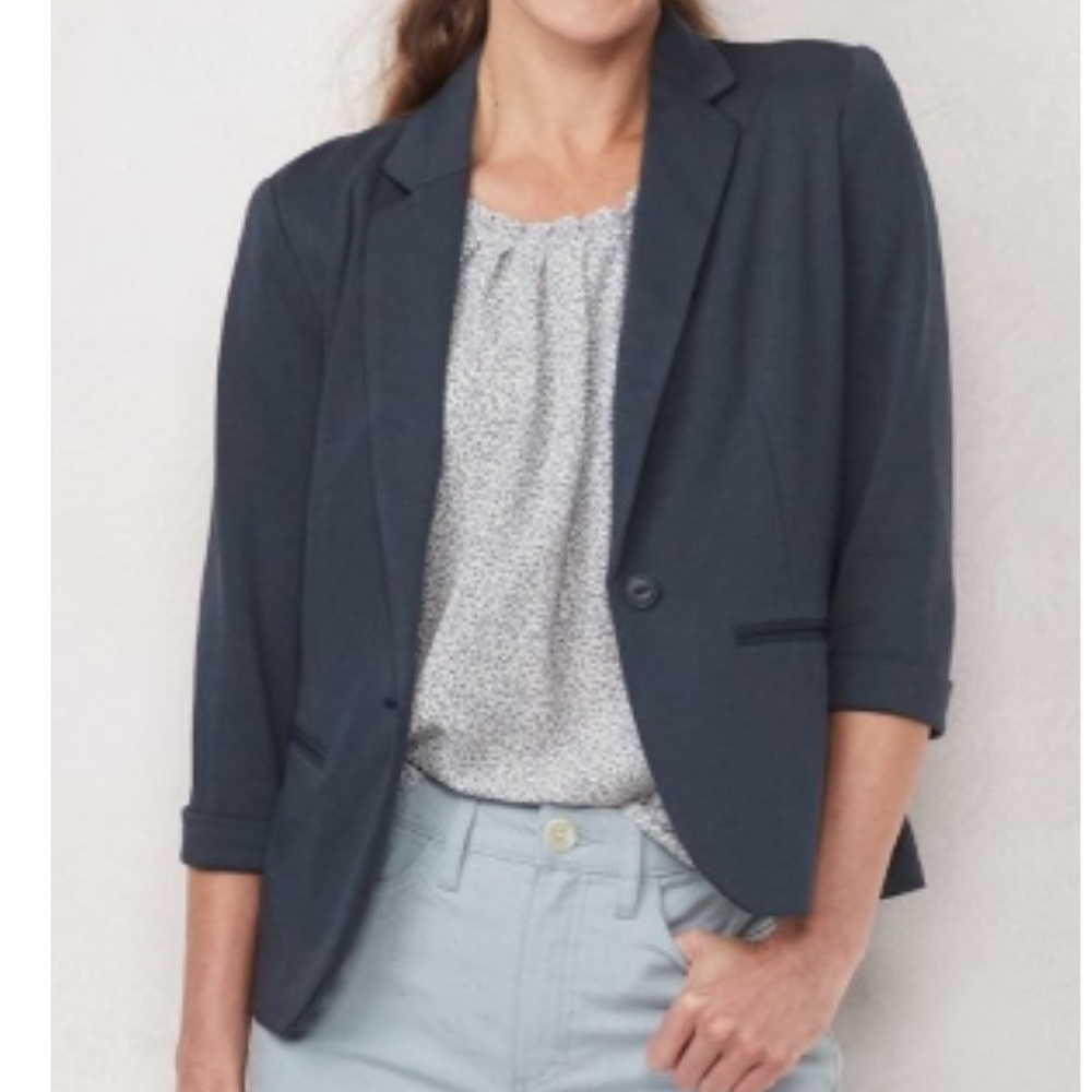 LC Lauren Conrad Blue Blazer